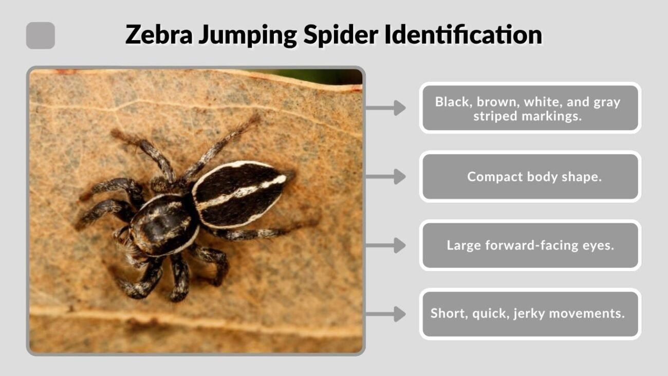 Zebra Jumping Spider Identification