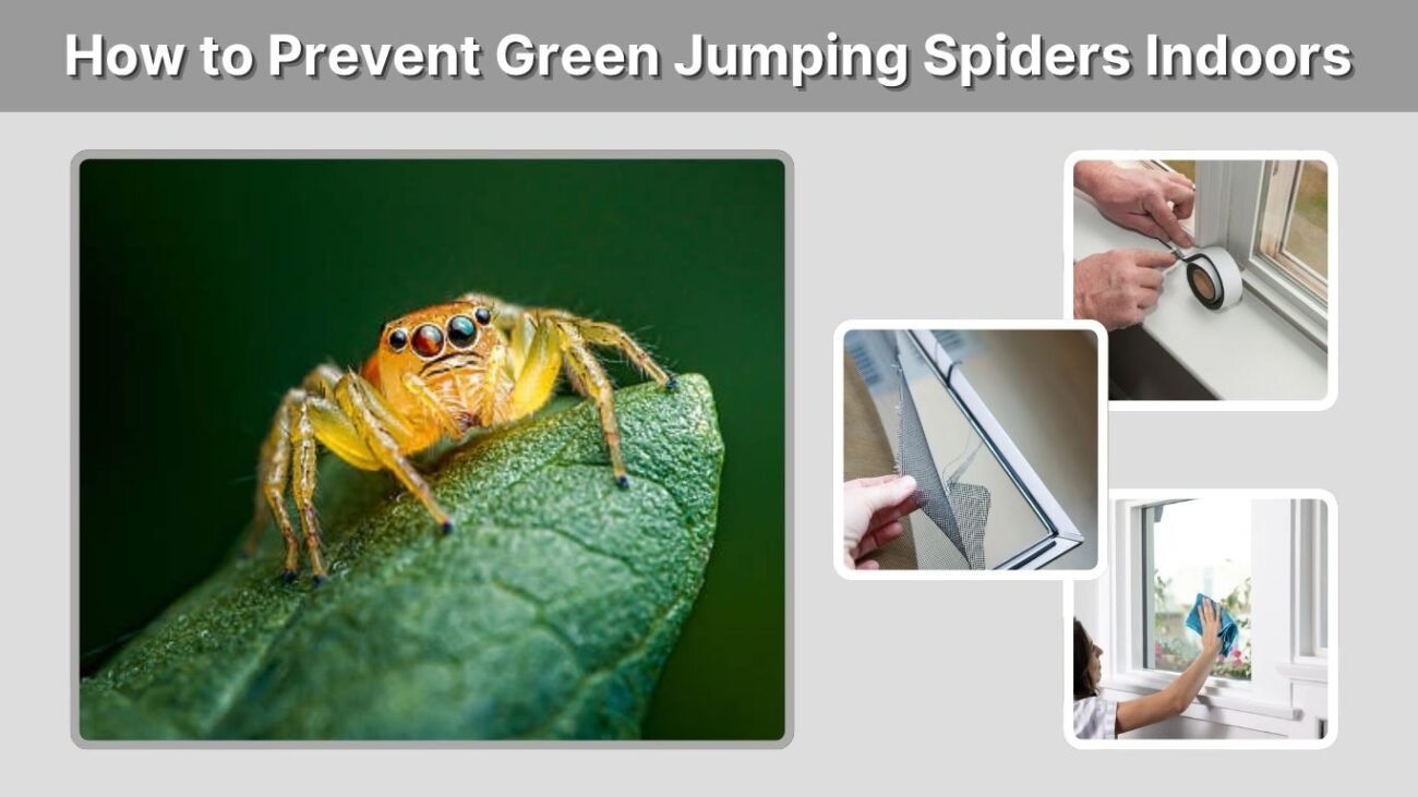 How to Prevent Green Jumping Spiders Indoors