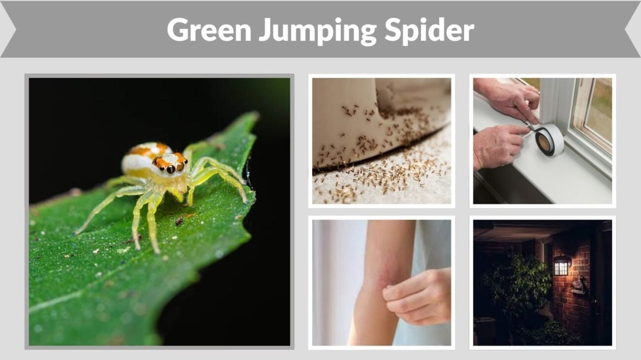 Green Jumping Spider: Identification, Bite, and Facts