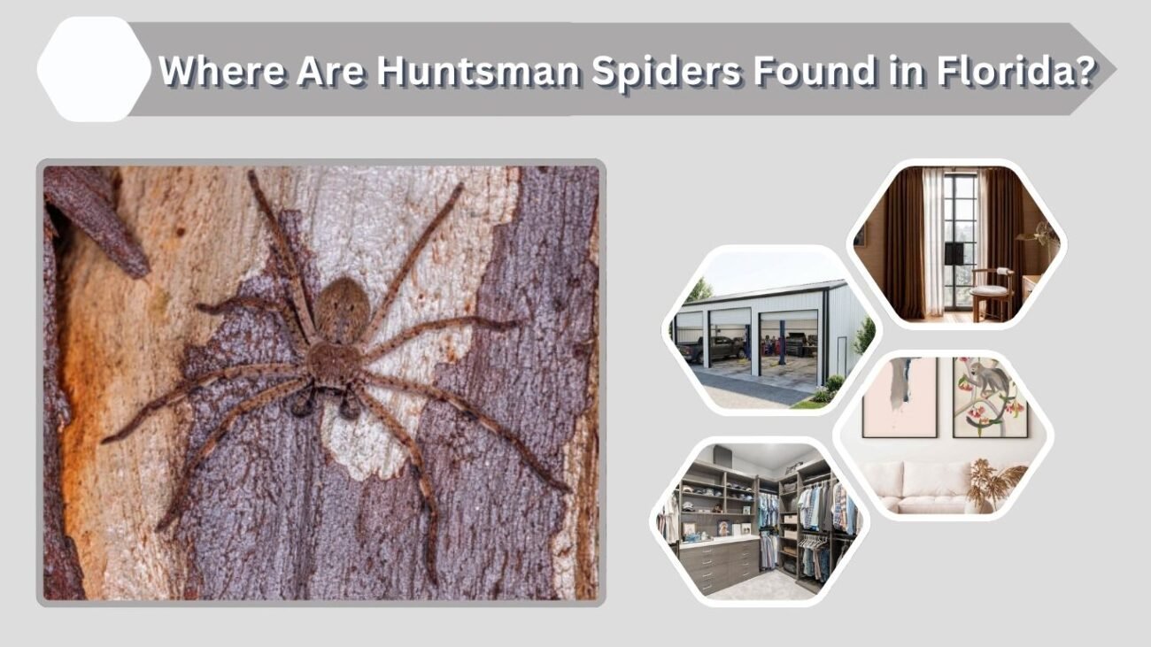 Where Are Huntsman Spiders Found in Florida?