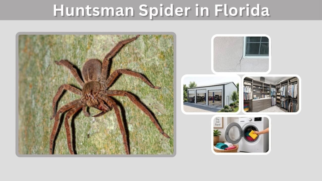 Huntsman Spider in Florida: Size, Bite, and Identification