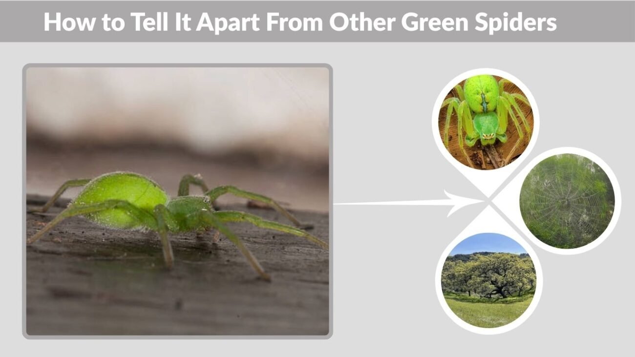 How to Tell It Apart From Other Green Spiders