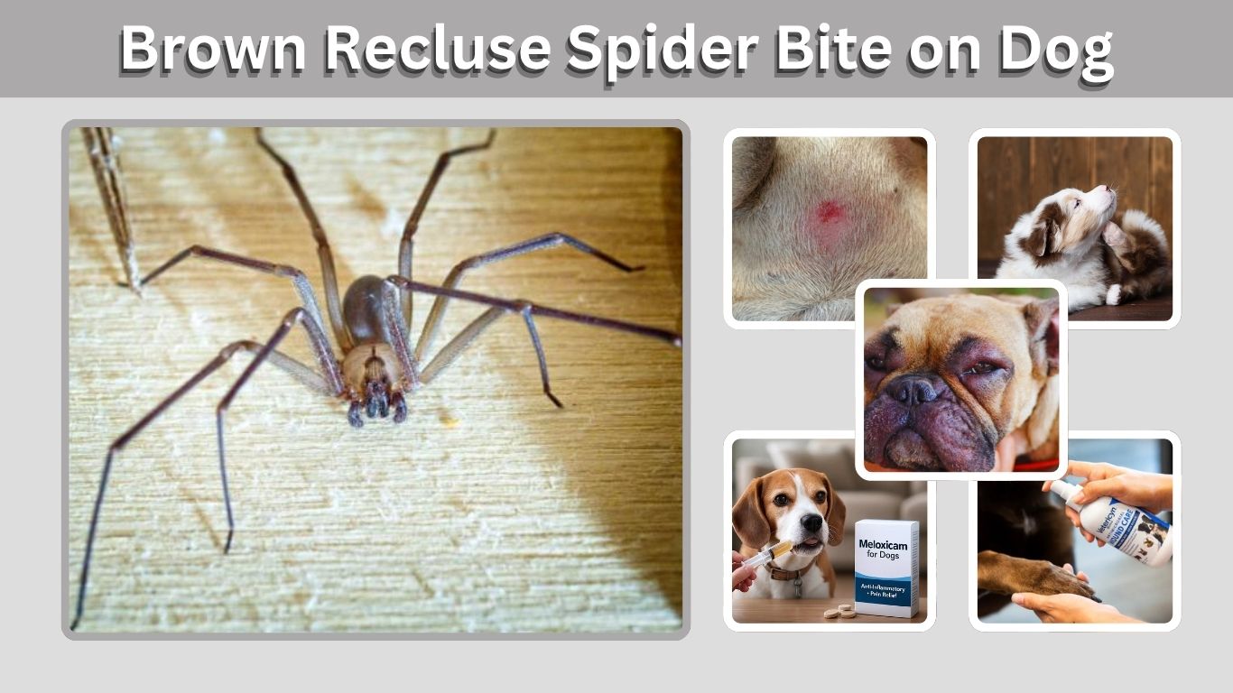 Brown Recluse Spider Bite on Dog: Symptoms, Stages, and Treatment