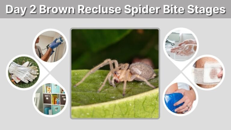 Day 2 Brown Recluse Spider Bite Stages: Symptoms, Warning Signs & What to Do