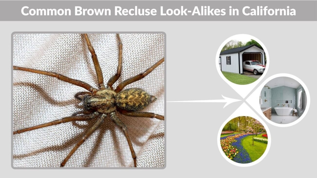 Common Brown Recluse Look-Alikes in California