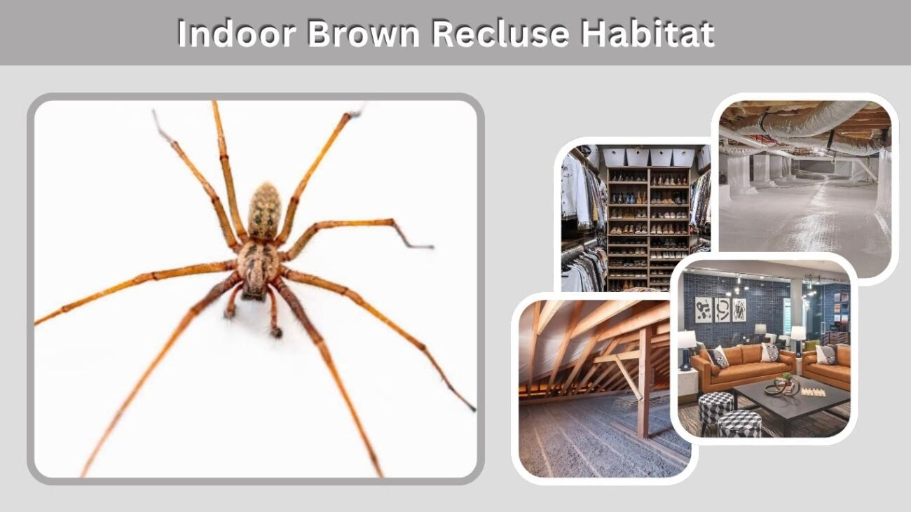 Indoor Brown Recluse Habitat