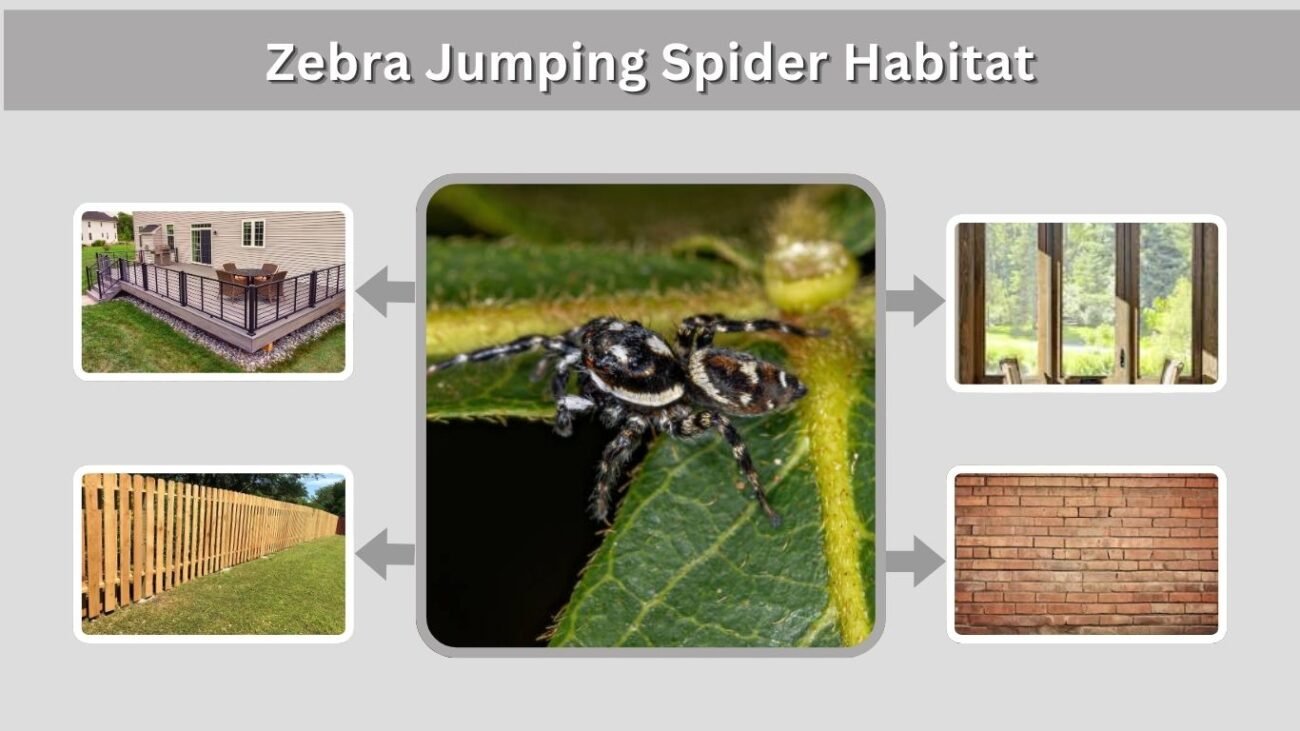 Zebra Jumping Spider Habitat