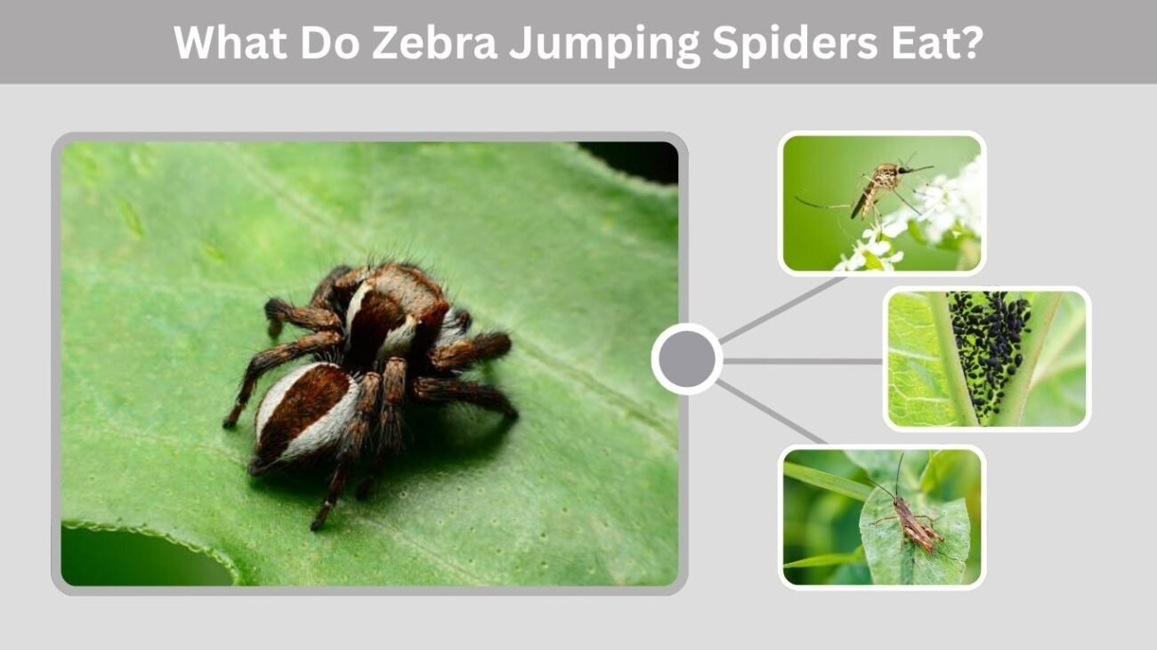 What Do Zebra Jumping Spiders Eat?