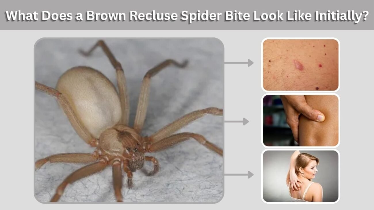 What Does a Brown Recluse Spider Bite Look Like Initially?