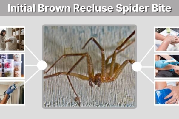 Initial Brown Recluse Spider Bite: Early Signs, Symptoms and Appearance