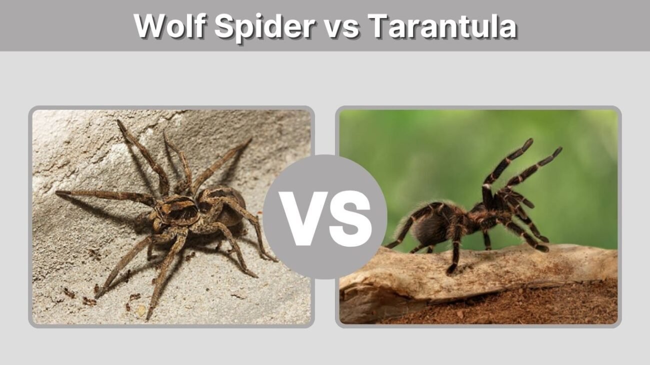 Wolf Spider vs Tarantula: Size, Bite, and Key Differences