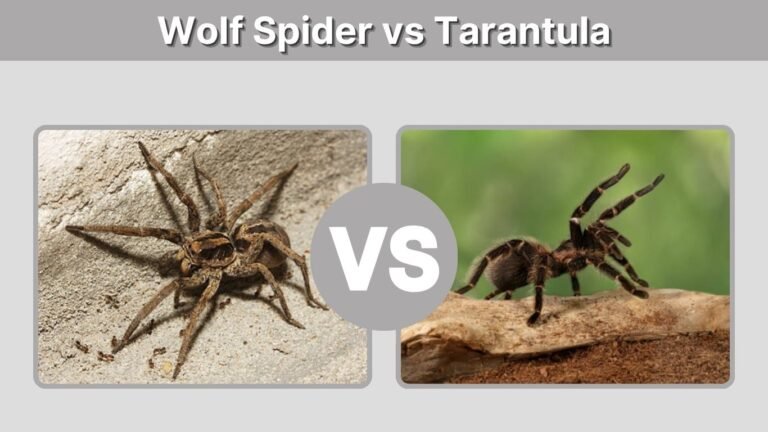Wolf Spider vs Tarantula: Size, Bite, and Key Differences
