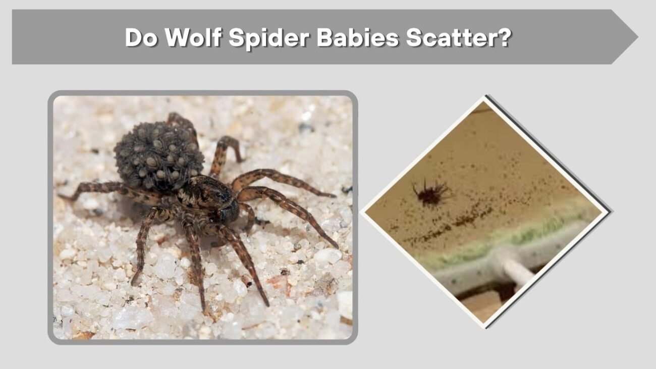 Do Wolf Spider Babies Scatter?