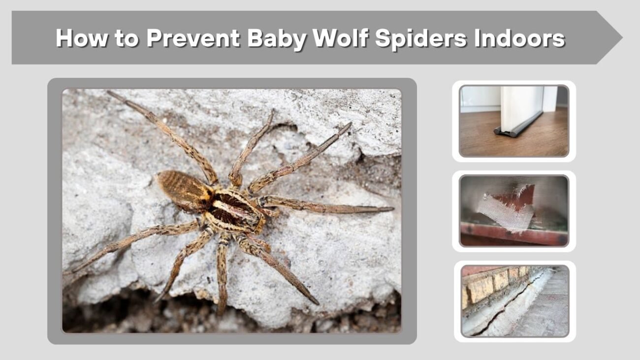 How to Prevent Baby Wolf Spiders Indoors