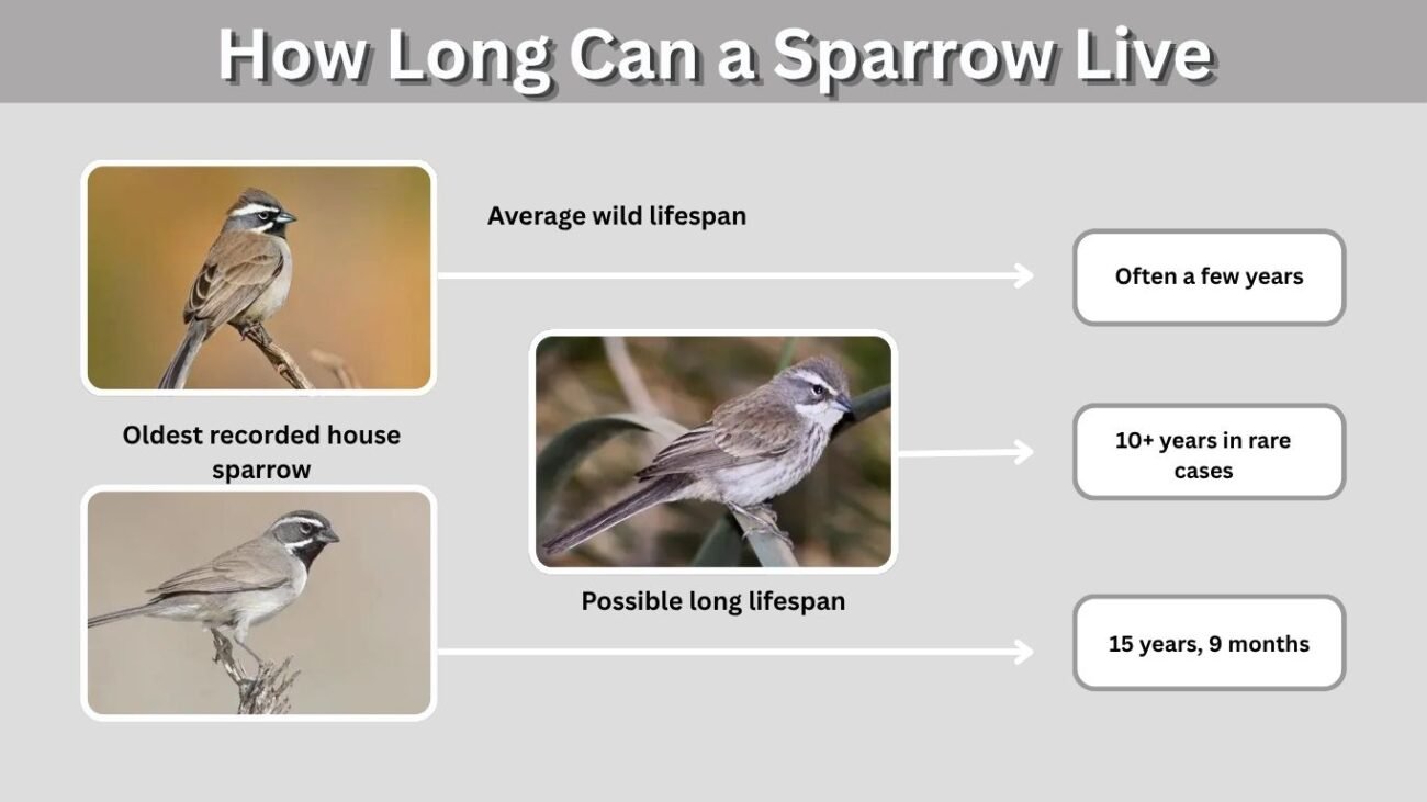 How Long Can a Sparrow Live? Food, Flight, Pets & Safety