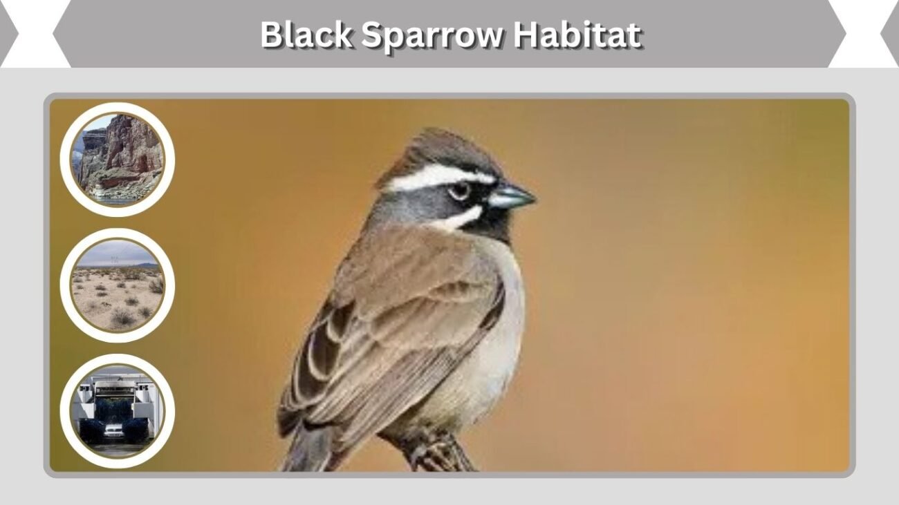 Black Sparrow Habitat