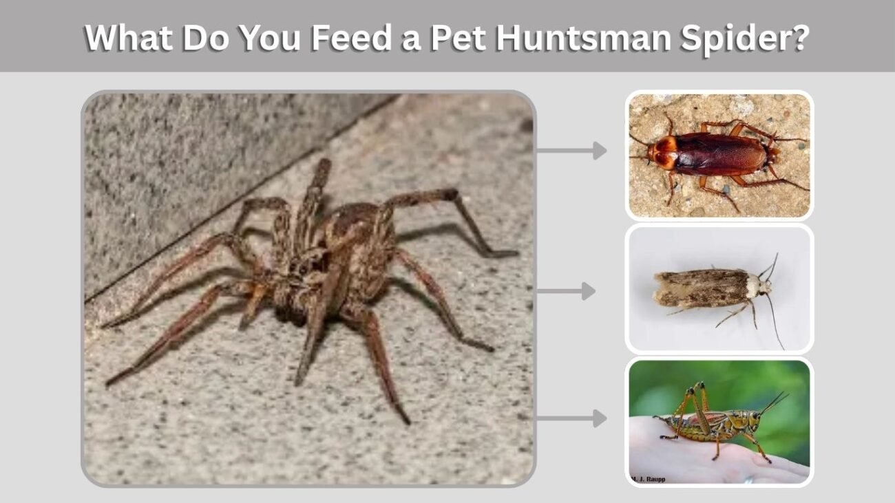 What Do You Feed a Pet Huntsman Spider?