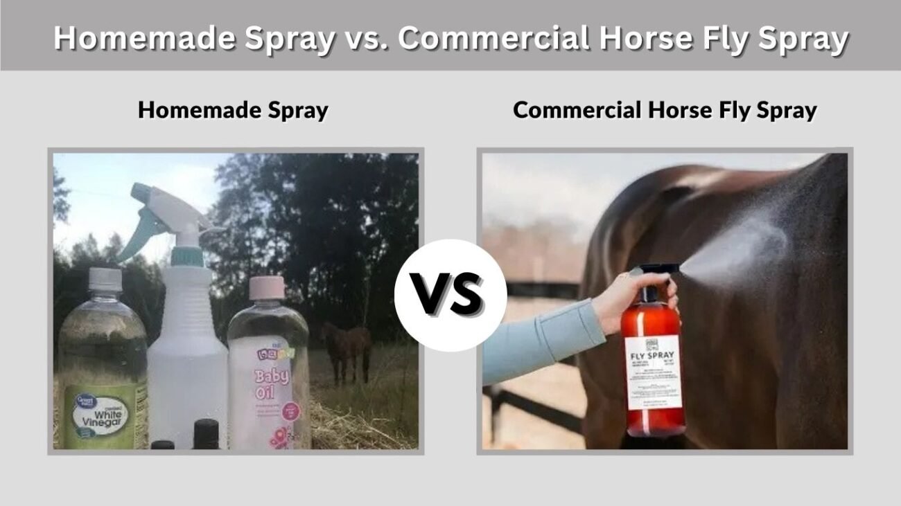 Homemade Spray vs. Commercial Horse Fly Spray