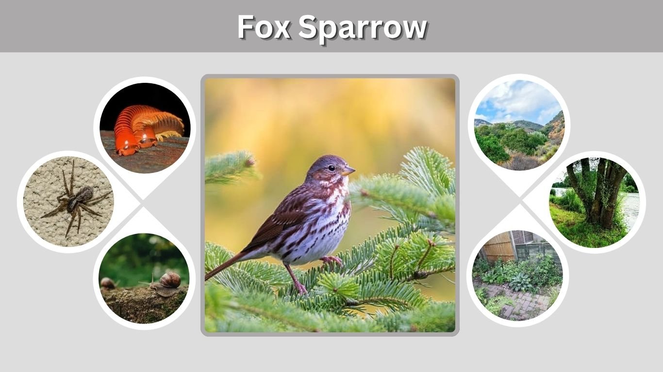 Fox Sparrow: Identification, Habitat, Diet, Song and Facts