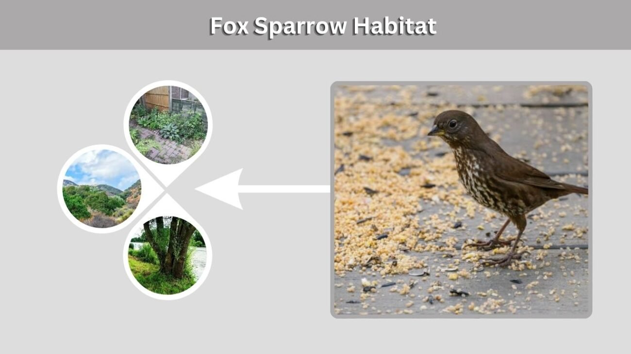 Fox Sparrow Habitat