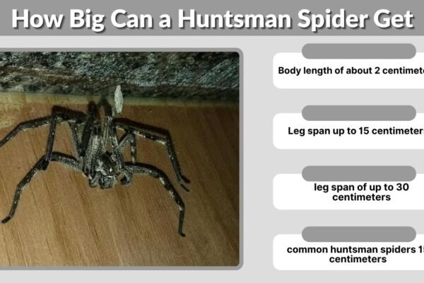 How Big Can a Huntsman Spider Get? Size, Facts, and Removal Tips