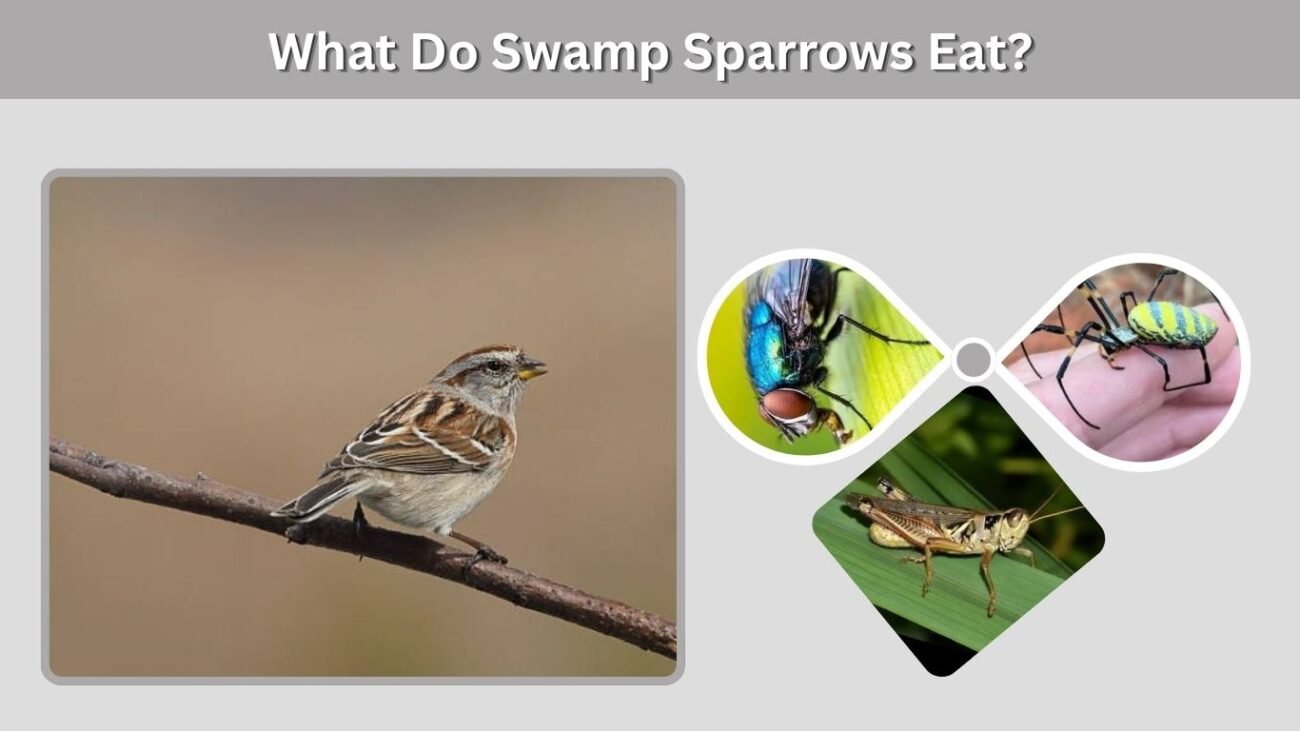 What Do Swamp Sparrows Eat?