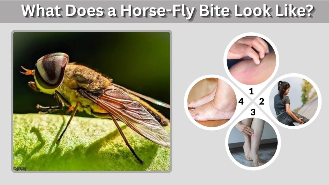 What Does a Horse-Fly Bite Look Like?