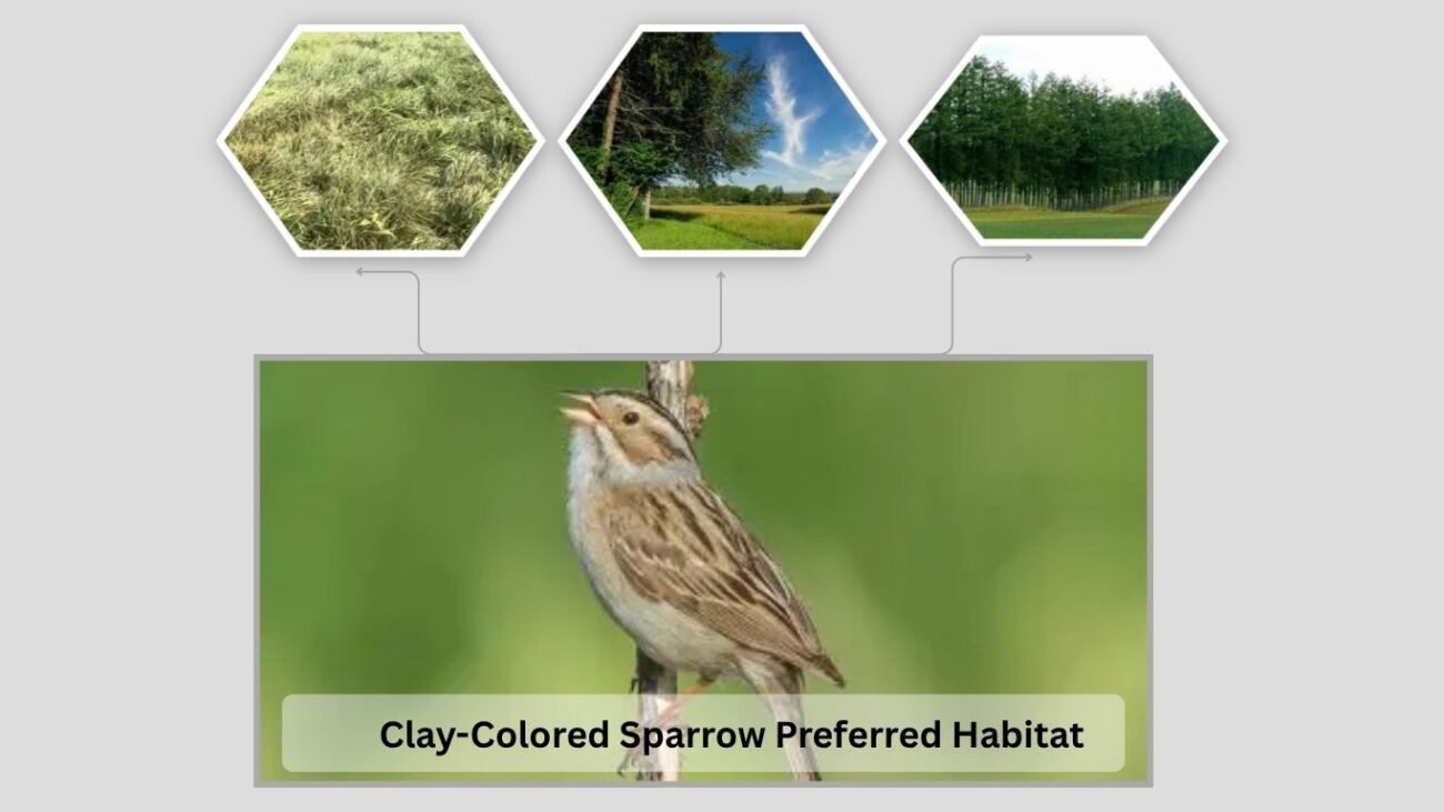 Clay-Colored Sparrow Preferred Habitat