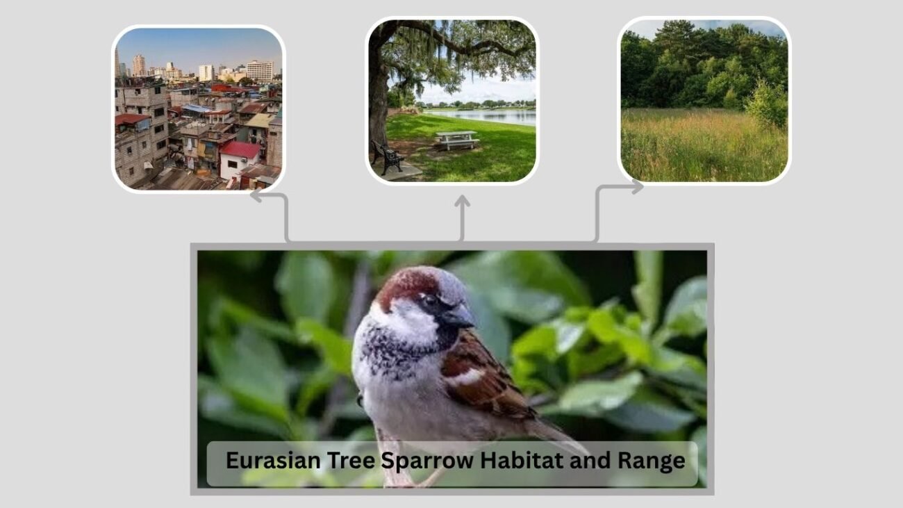 Eurasian Tree Sparrow Habitat and Range
