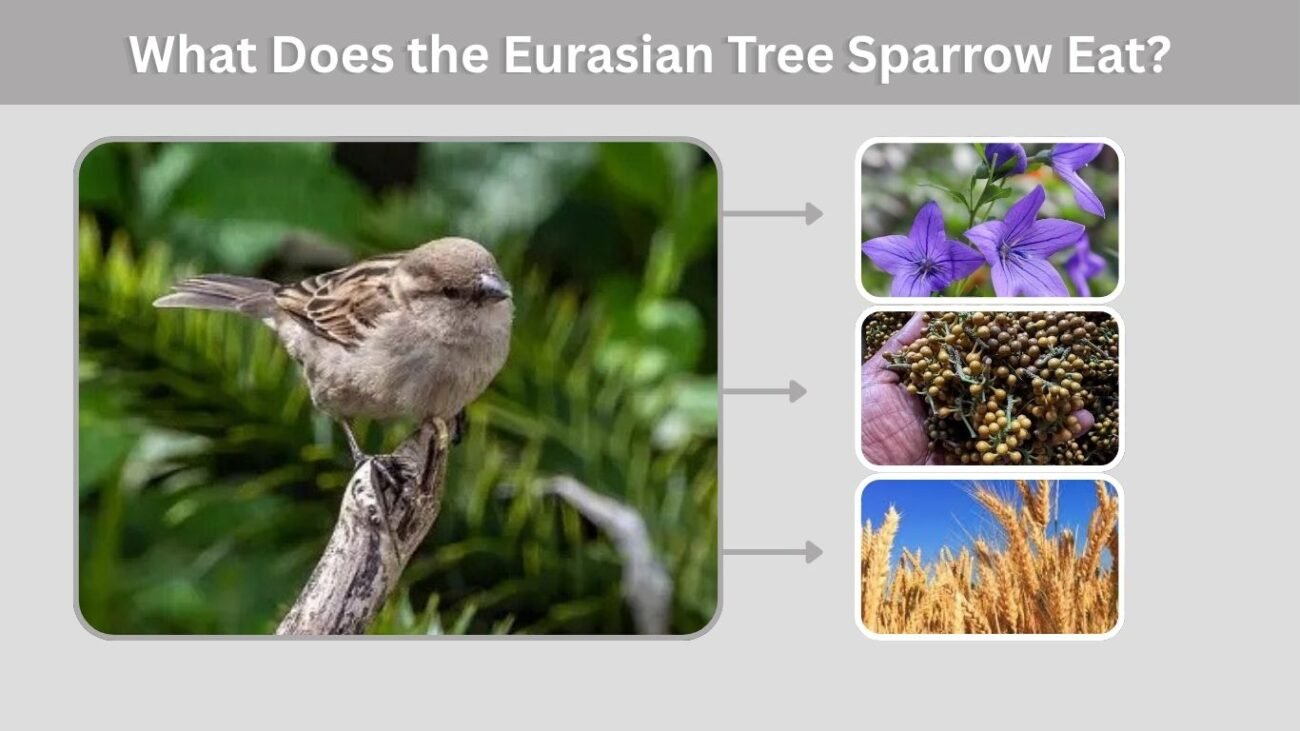 What Does the Eurasian Tree Sparrow Eat?