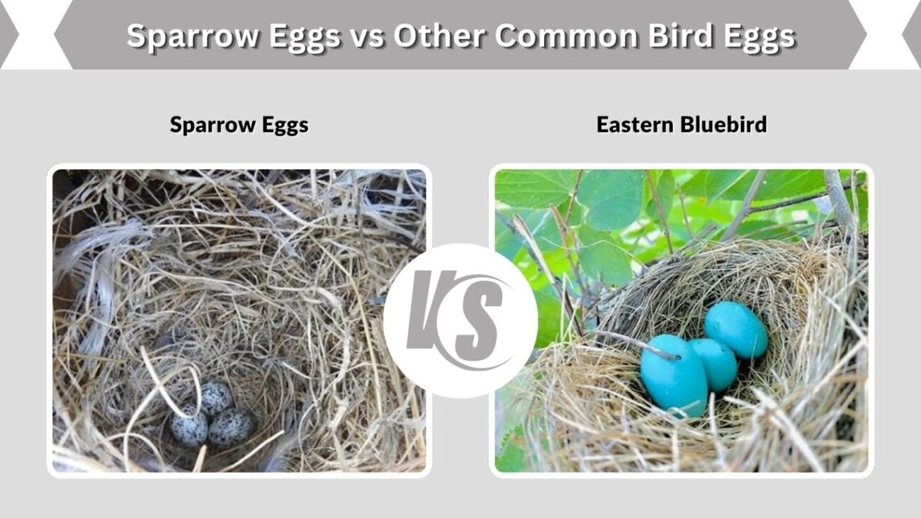 Sparrow Eggs vs Other Common Bird Eggs