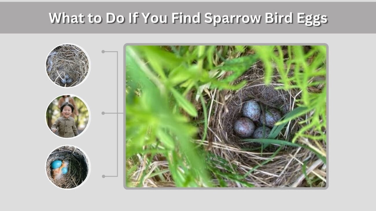 What to Do If You Find Sparrow Bird Eggs