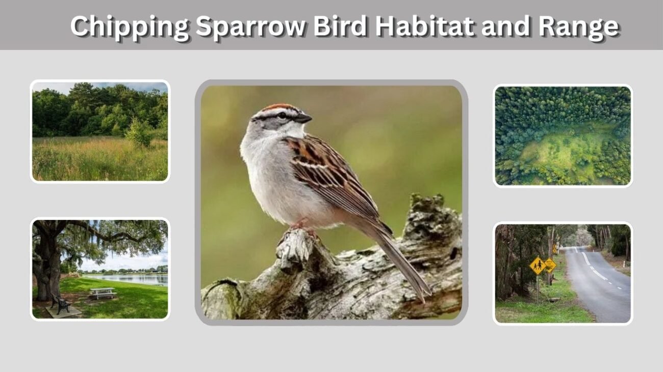 Chipping Sparrow Bird Habitat and Range