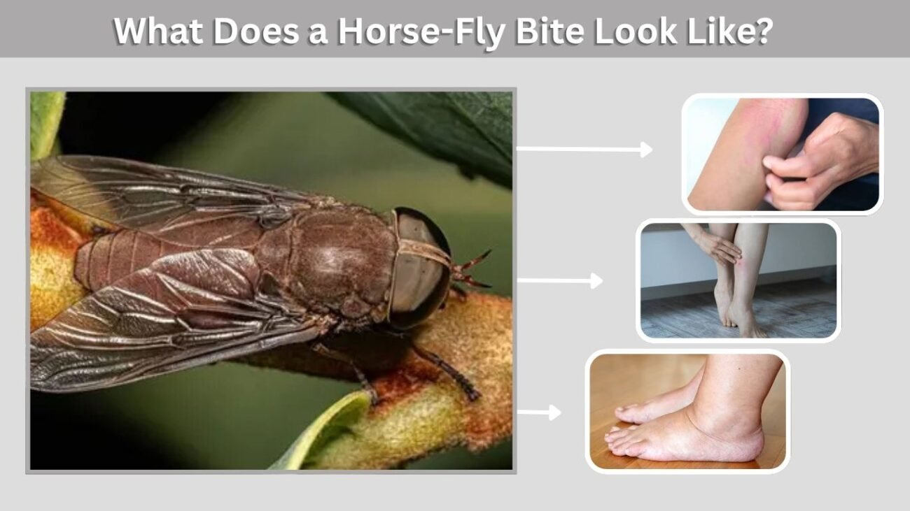 What Does a Horse-Fly Bite Look Like?
