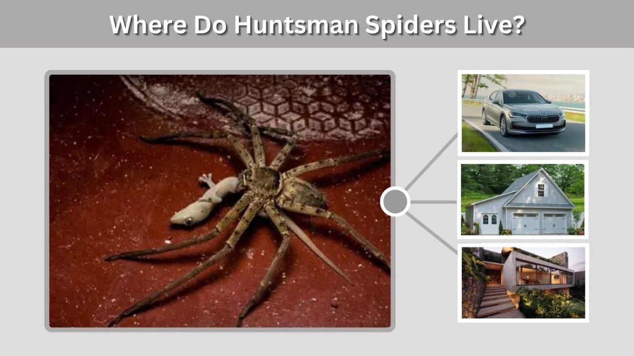 Where Do Huntsman Spiders Live?