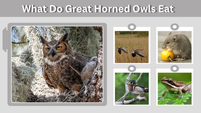 What Do Great Horned Owls Eat? 10 Common Foods