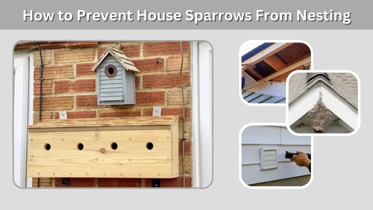 How to Prevent House Sparrows From Nesting