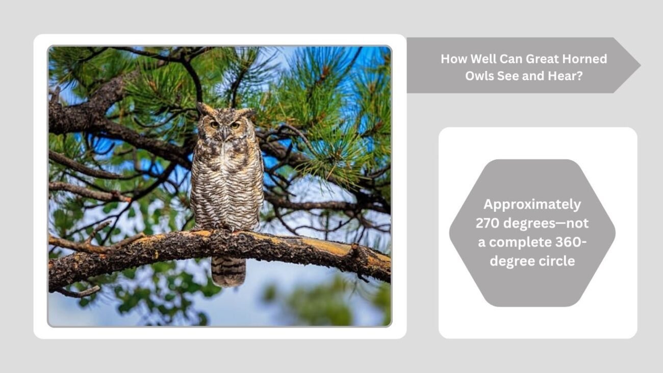 How Well Can Great Horned Owls See and Hear?