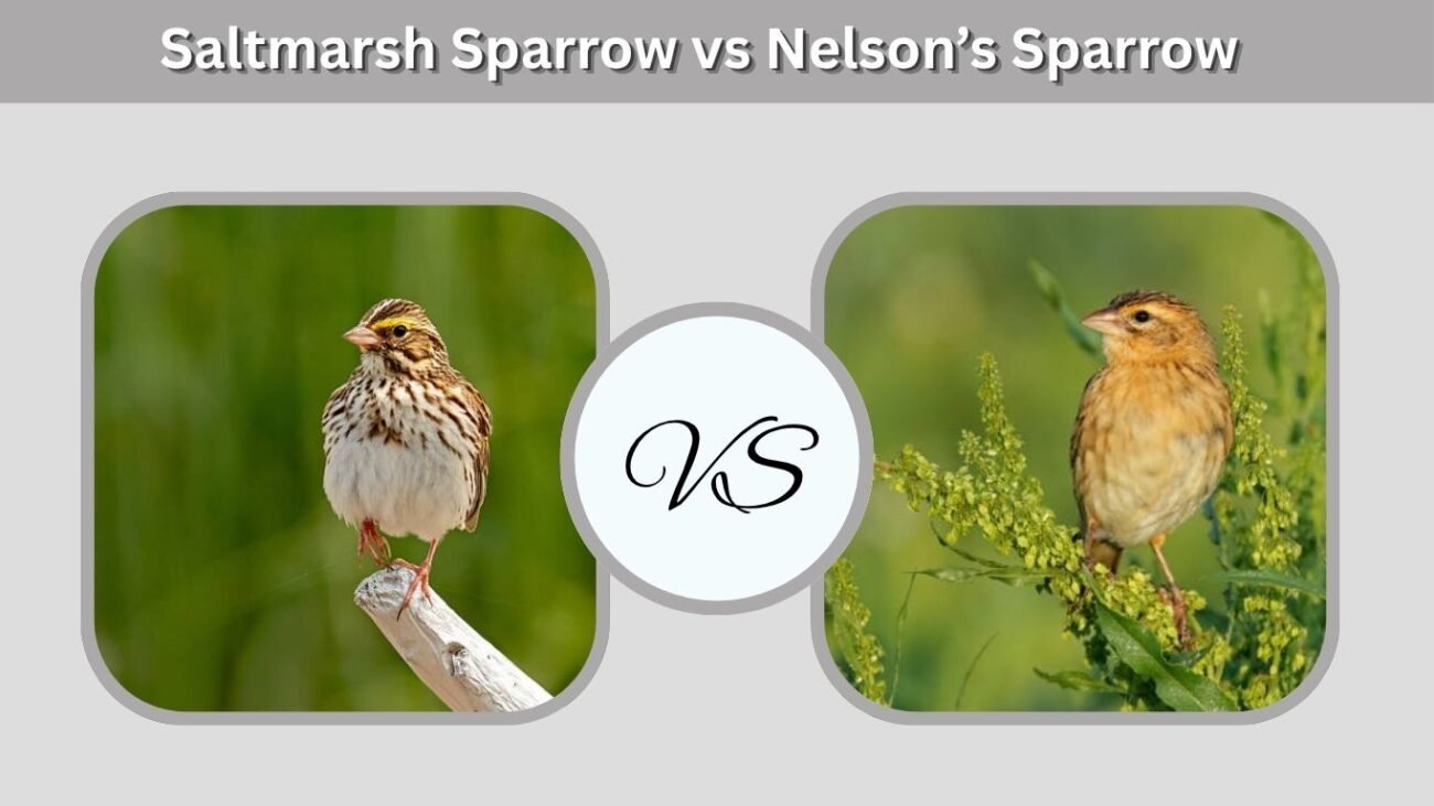 Saltmarsh Sparrow vs Nelson’s Sparrow