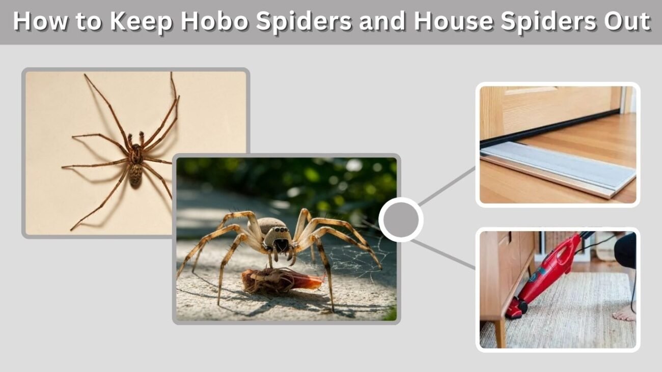 How to Keep Hobo Spiders and House Spiders Out