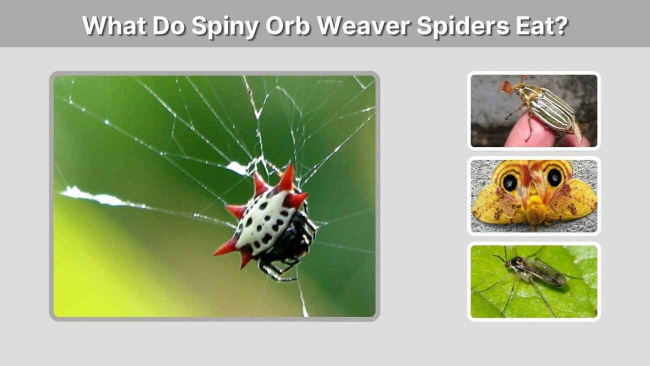 What Do Spiny Orb Weaver Spiders Eat?