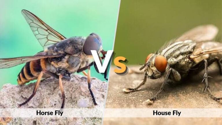 Horse Fly vs House Fly: Size, Bites, and Differences