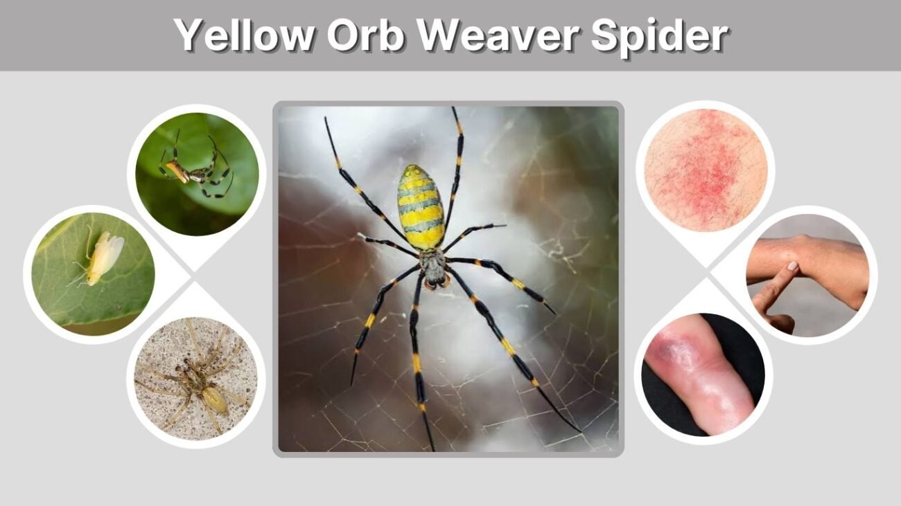 Yellow Orb Weaver Spider: ID, Bite, Web and Facts