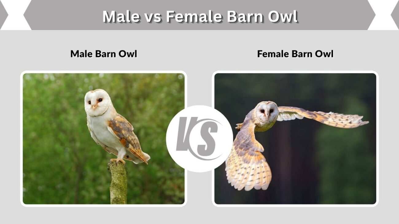 Male vs Female Barn Owl