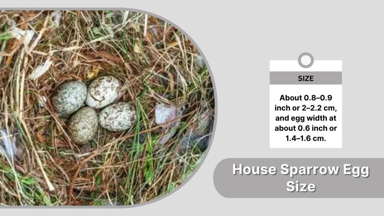 House Sparrow Egg Size