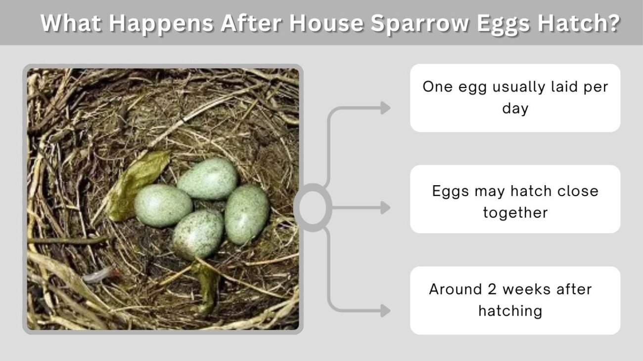 What Happens After House Sparrow Eggs Hatch?