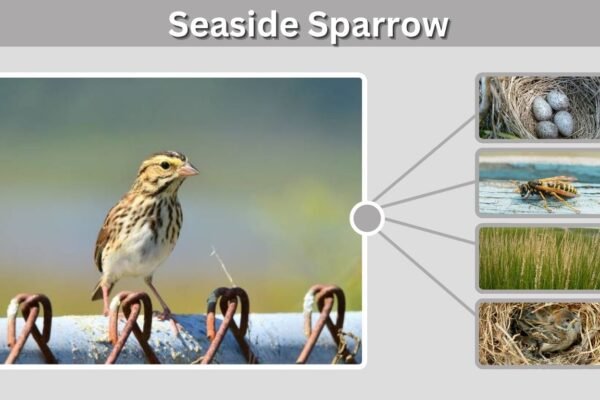Seaside Sparrow: Identification, Habitat, Diet, and Nesting