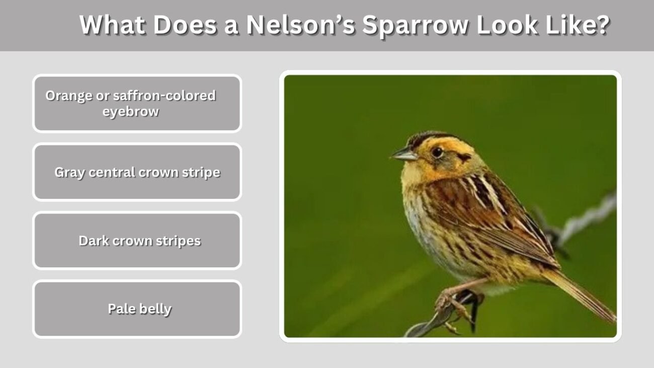 What Does a Nelson’s Sparrow Look Like?
