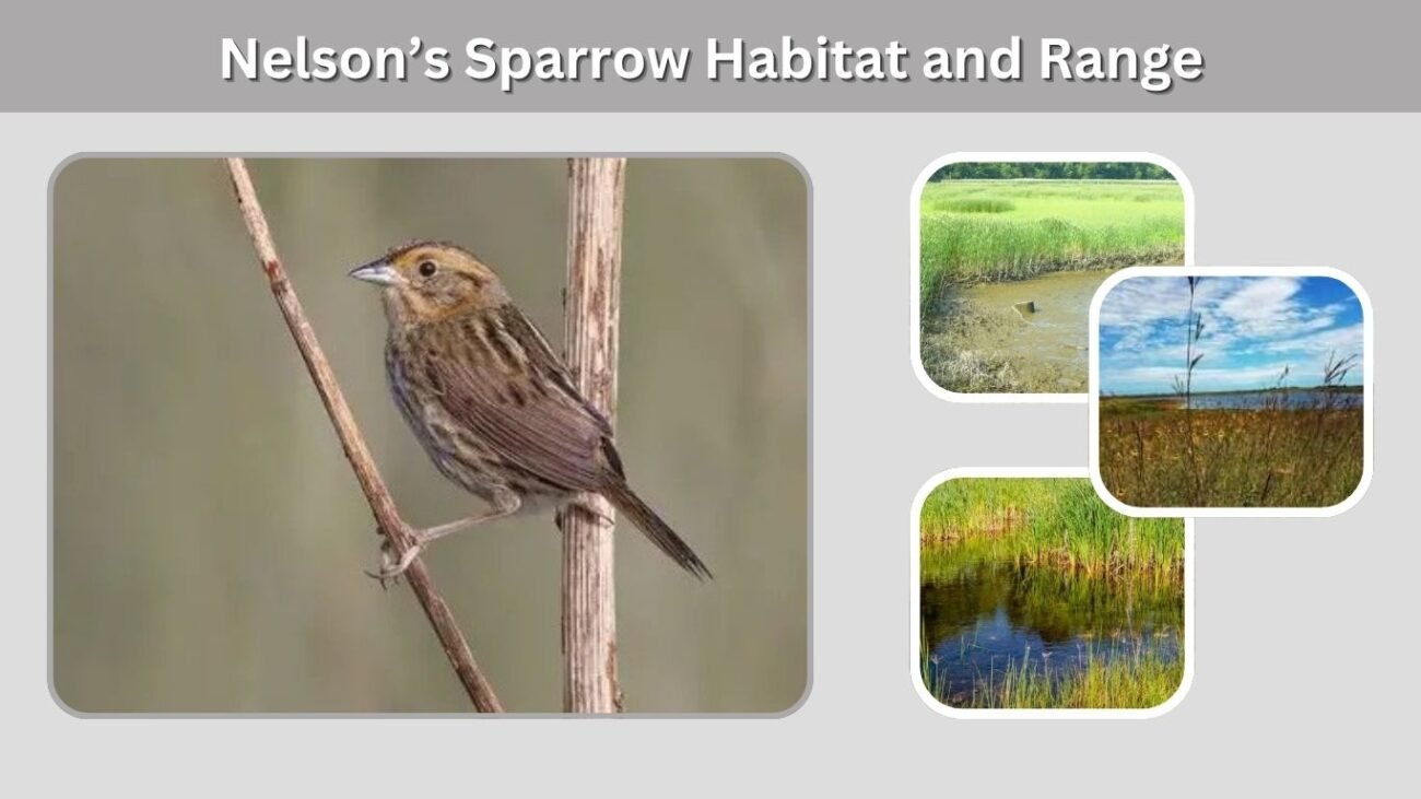 Nelson’s Sparrow Habitat and Range