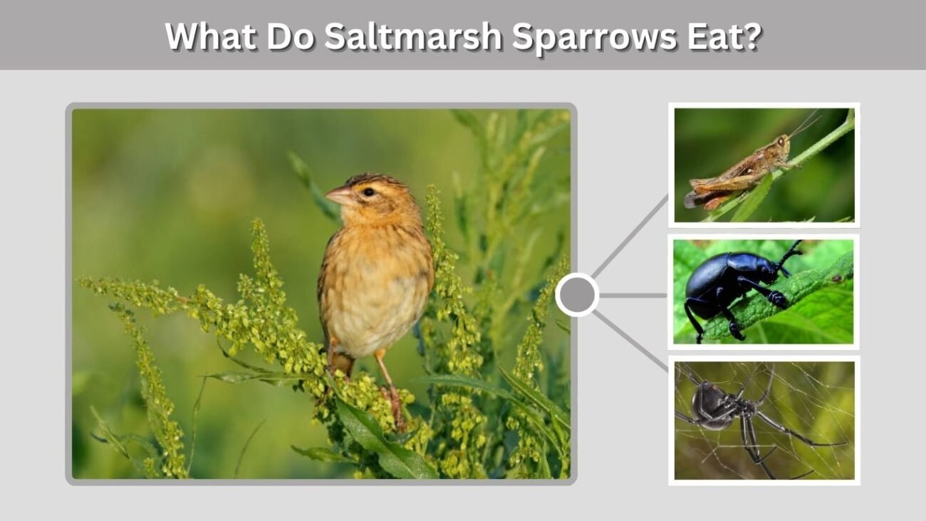 What Do Saltmarsh Sparrows Eat?